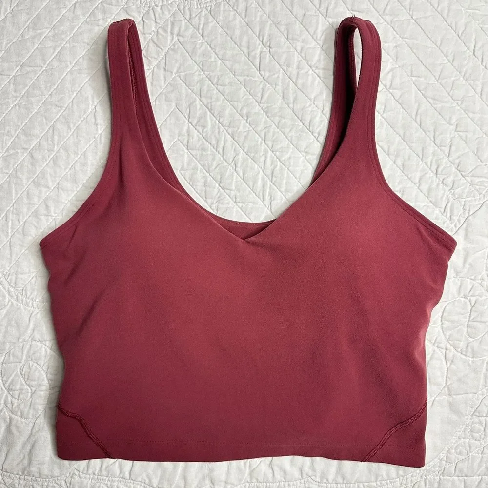 Lululemon Align Tank Top Mulled Wine Women’s 8 - Picture 3 of 13